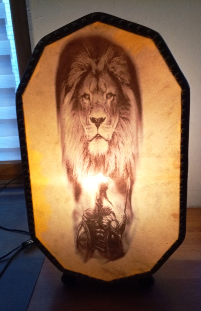 Lampe lion 3