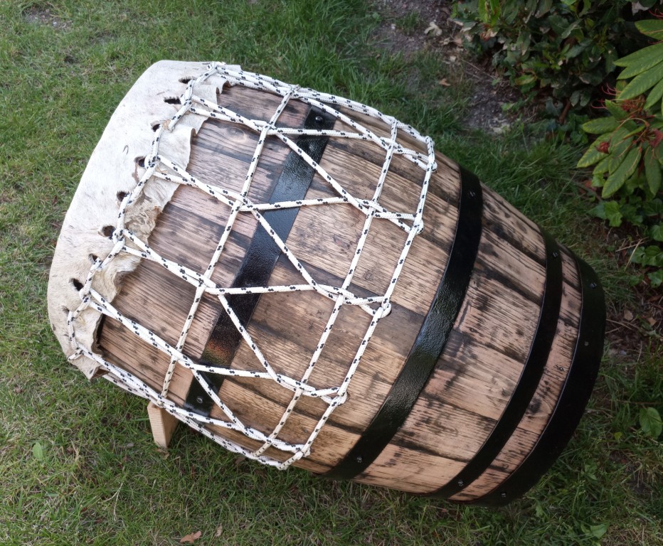 Rouler moyen 37 cm peau boeuf poils 3