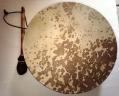 Tambour chaman bouleau 37 cerf face